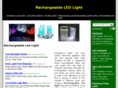 rechargeableledlight.com