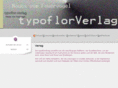 typoflor-verlag.com