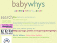 babywhys.org