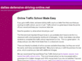 dallas-defensive-driving-online.net