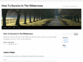 howtosurviveinthewilderness.com