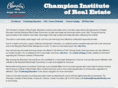 championinstituteofrealestate.com