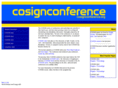 cosignconference.org