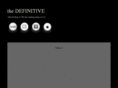 thedefinitivemusic.com