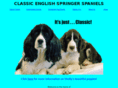 classicenglishspringerspaniels.com