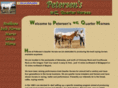 petersonquarterhorses.com