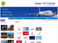 agapeairtravels.com