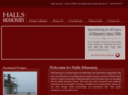 hallsmasonry.com