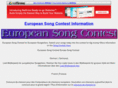 europeansongcontest.com