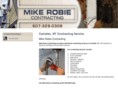 mikerobiecontracting.com