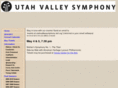 utahvalleysymphony.org