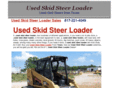 usedskidsteerloader.net