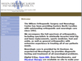 wilsonorthoneuro.com