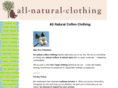 all-natural-clothing.com