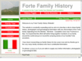 fortefamilyhistory.com