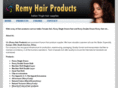 remyhairproducts.com