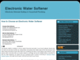 electronicwatersoftener.org