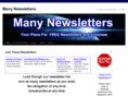 manynewsletters.com