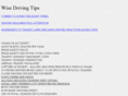 wisedrivingtips.com
