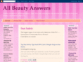 allbeautyanswers.com