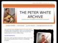 peterwhitearchive.com