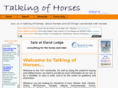 talkingofhorses.com