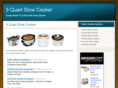 3quartslowcooker.com