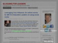 bloggingforleaders.com