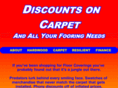 discountsoncarpet.com