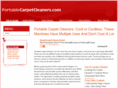 portablecarpetcleaners.com