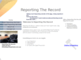 reportingtherecord.com