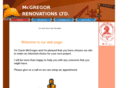 mcgregorrenovations.com