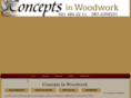 conceptsinwoodwork.com