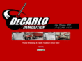 decarlodemolition.com