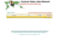 contractsalesjobsnetwork.com