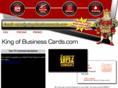 kingofbusinesscards.com