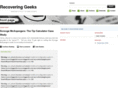 recoveringgeeks.com