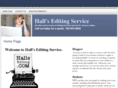 hallsediting.com