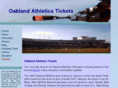 oaklandathleticstickets.com