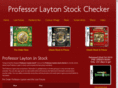 professorlaytonstockchecker.co.uk