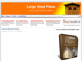 largeshedplans.com