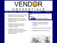 vendorcredentials.com