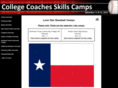 lonestarstatebaseballcamp.com