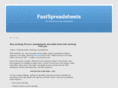 fastspreadsheets.com