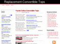replacementconvertibletops.net