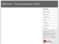 freshandgreenfood.com