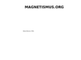magnetismus.org