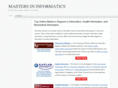 mastersininformatics.com