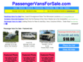 passengervansforsale.com