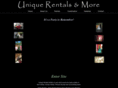 uniquerentalsandmore.com